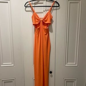 Princess Polly - Marissa Midi Dress Orange (US 6)